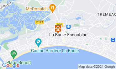 Kaart La Baule Appartement 41961