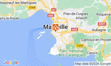 Kaart Marseille Appartement 128911
