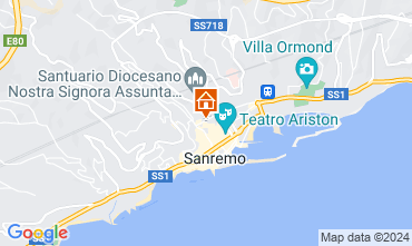 Kaart Sanremo Appartement 129038