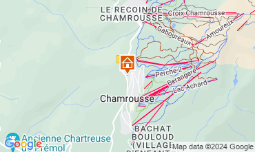 Kaart Chamrousse Chalet 742