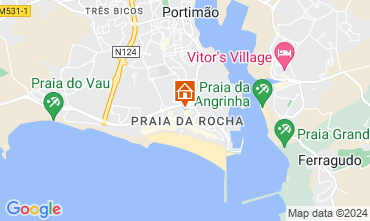 Kaart Praia da Rocha Appartement 127099