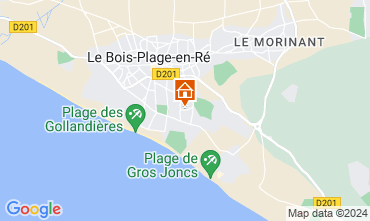 Kaart Le Bois-Plage-en-R Huis 129042