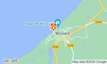 Kaart Wissant Appartement 82924