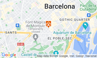 Kaart Barcelona Appartement 124450