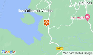 Kaart Les Salles sur Verdon Huis 123000