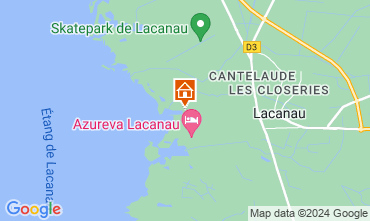 Kaart Lacanau Huis 112923