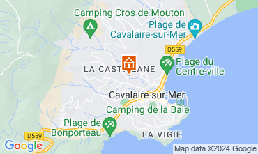 Kaart Cavalaire-sur-Mer Villa 123584