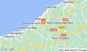Kaart Deauville Stacaravan 128820