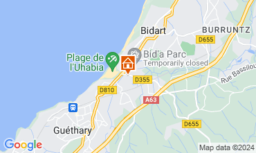 Kaart Biarritz Huis 6366
