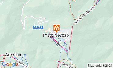 Kaart Prato Nevoso Appartement 67291
