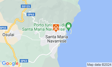Kaart Santa Maria Navarrese Villa 118243