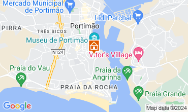 Kaart Praia da Rocha Appartement 127763
