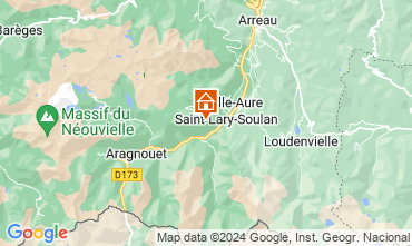 Kaart Saint Lary Soulan Studio 39992